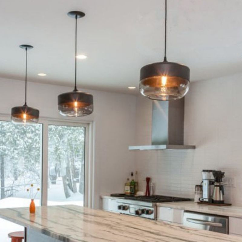 1 luminaires suspendus légers de style rétro de style industriel suspendu pour bar