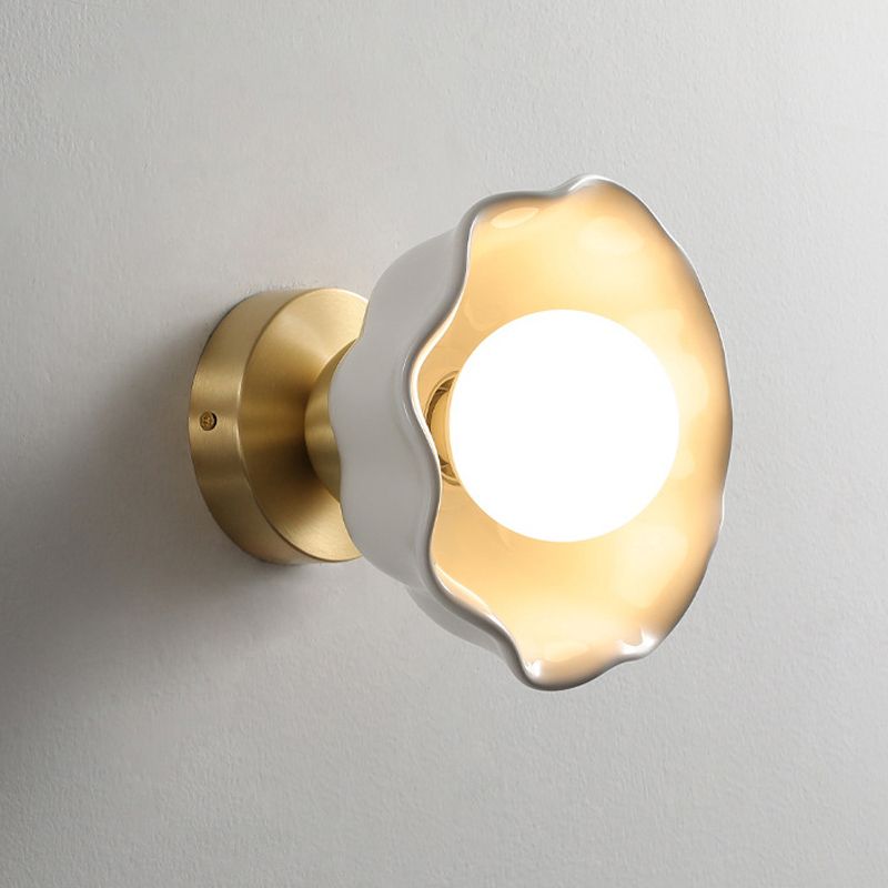 Modern Wall Lighting Fixtures 1 Light Flush Mount Wall Sconce for Dining Room