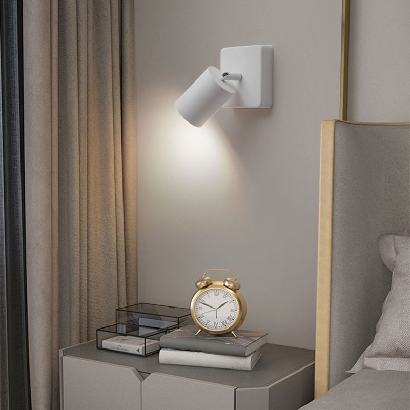 Modern Simple Aluminum Wall Light Cylinder Shape Wall Lamp for Living Room