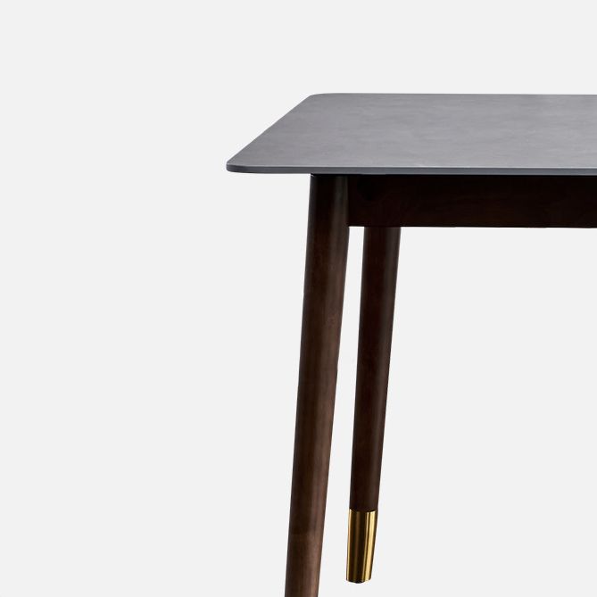 Modern Sintered Stone Dining Room Set with Rectangle Table Home Use Dining Table Furniture