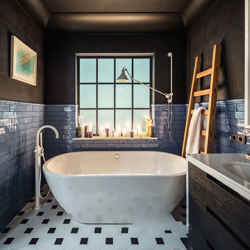 Modern Wall Sconce Linear Shape Reading Wall Light with Metal Shade for Bedroom