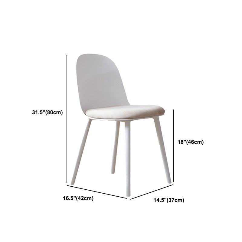 White Modern Dining Table Set 1/2/3/5 Pcs Kitchen Table and Chairs