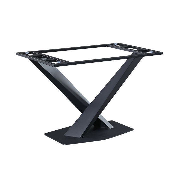 Sintered Stone Dining Room Set Contemporary with Rectangular Dining Table and Chairs