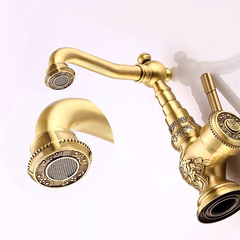 Traditional Kitchen Faucet Brass High Arc Gold Standard Kitchen Faucets Single Handle