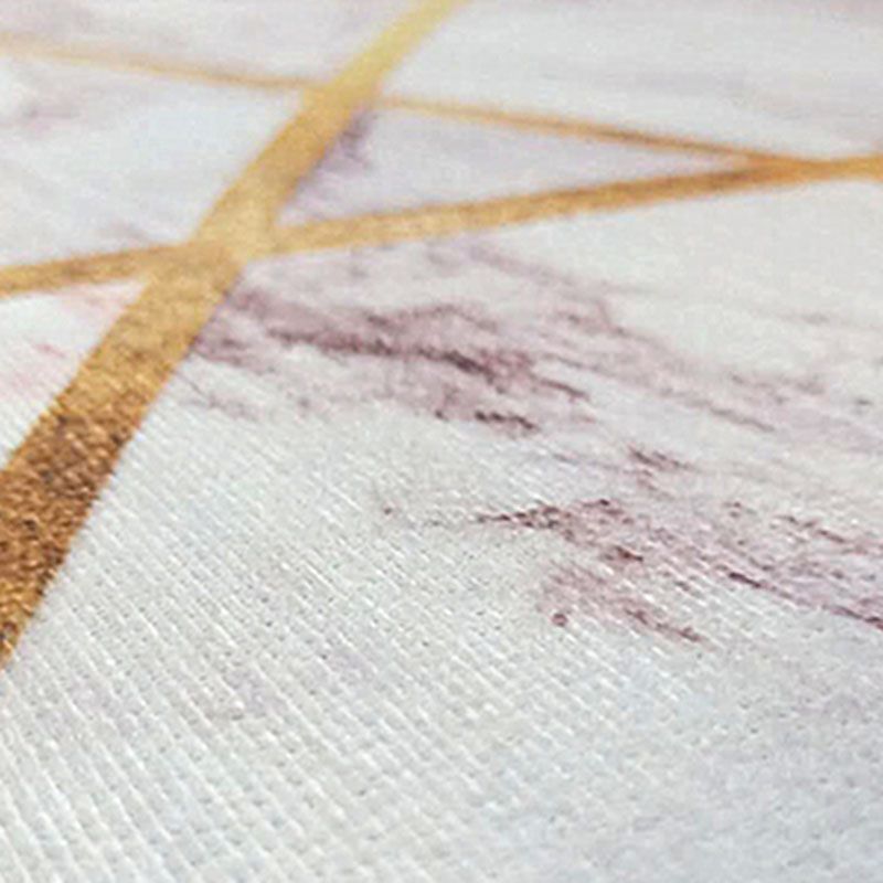 Runder mehrfarbiger moderner Teppich aus Polyester mit Federn, rutschfester Teppich für die Inneneinrichtung