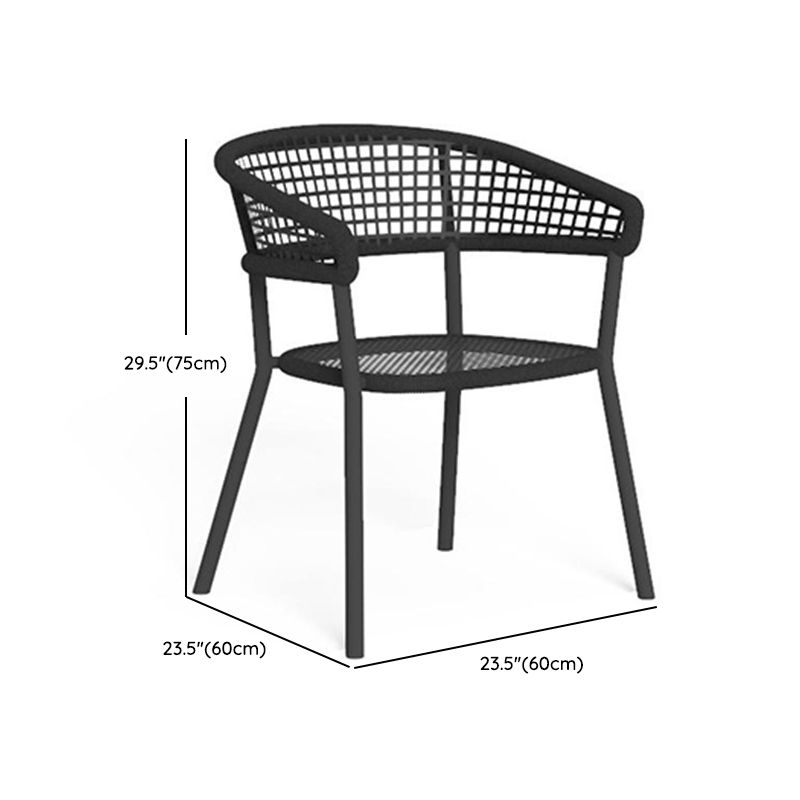 Boho Style Dining Set 1/3/5/7/9 Pieces Stone Dining Table Set for Outdoor