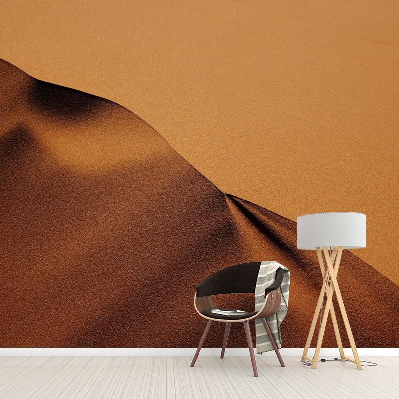 Customized Desert Wall Mural Modernism Mildew Resistant Wall Decor for Sleeping Room