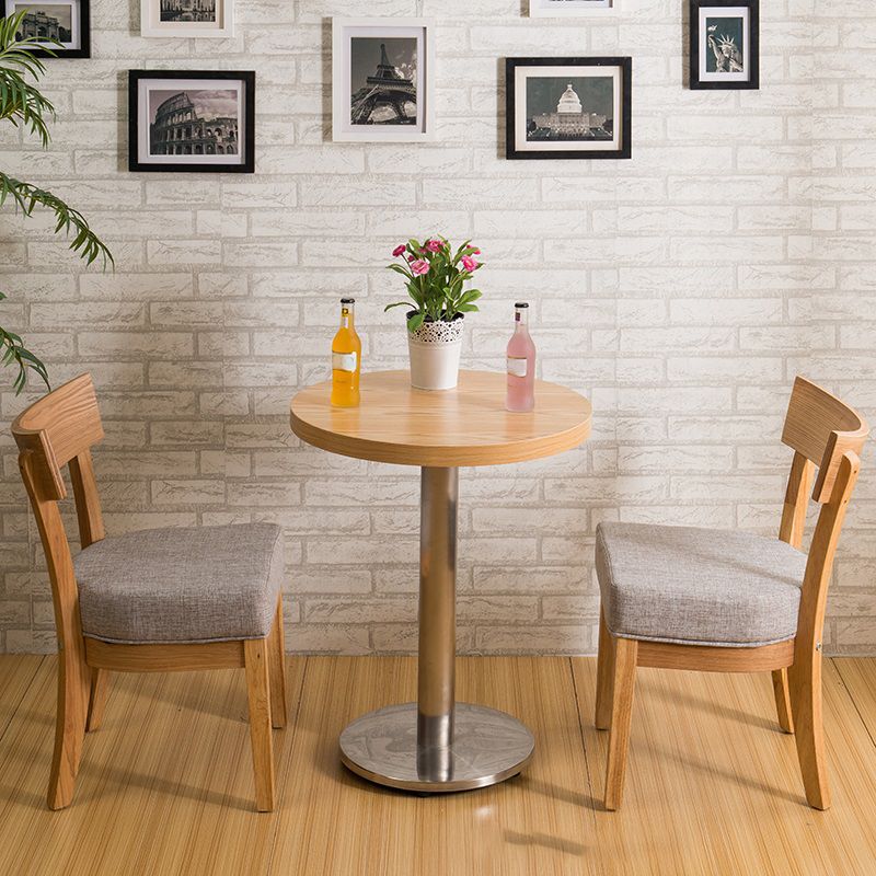 Industrial Style Dining Room Table Metal Base Table for Home Kitchen Dinner