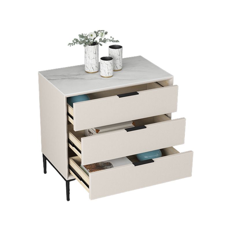 Modern Accent Chest with Soft Close Drawers 15.74" Wide Pine Chest