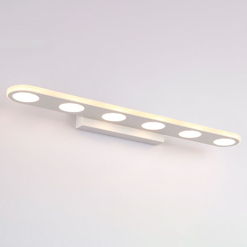 Vanity Lights Contemporary LED modern acrylique Vanity Mirror Lights pour salle de bain