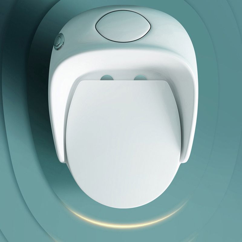 Contemporary Floor Mount Toilet Seat Included Urine Toilet for Bathroom