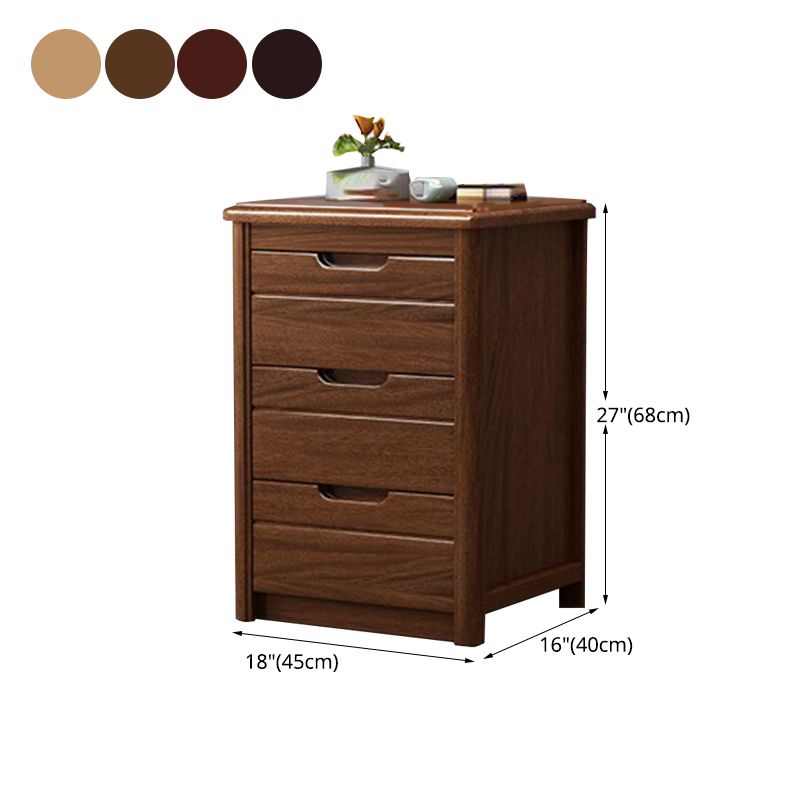 16" W Solid Wood Vertical Lingerie Chest Storage Chest Dresser with Drawers