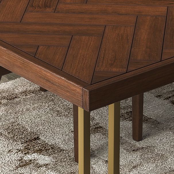 Traditioneller luxuriöser Rechteck Esstisch Massiv Holz Tisch für Esszimmer