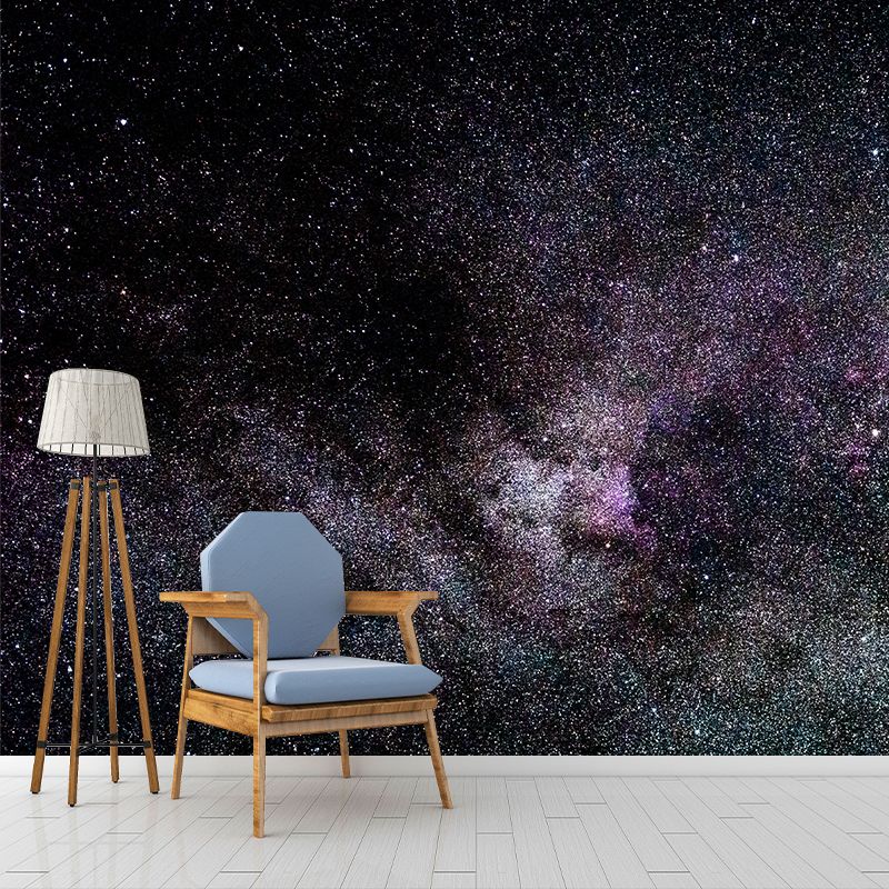 Environmental Photography Mural Wallpaper Starry Sky Indoor Wall Mural