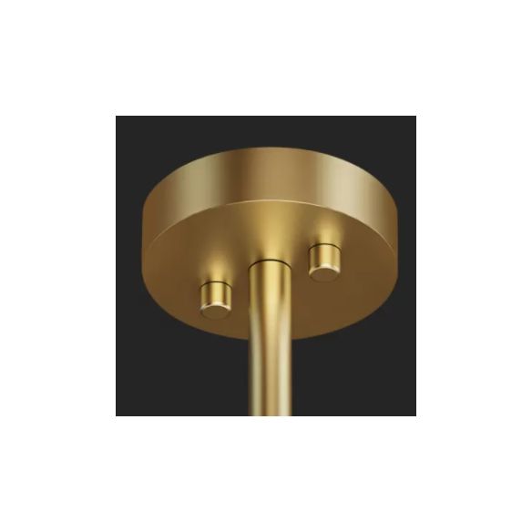 All Copper Track Lighting Surface Mounted Home Living Room Cloakroom Commercial Shop Aisle Semi-Flush Mount Ceiling Fixture without Main Light