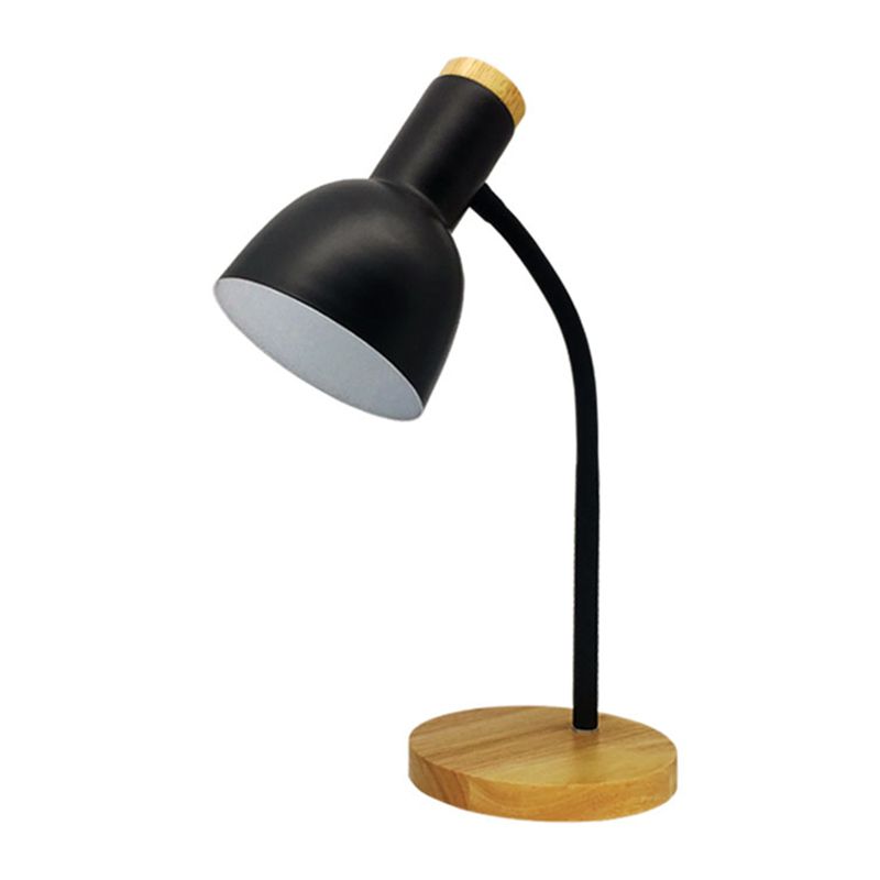 Lampes de table de nuit macaroon Bell 1-Light LAXS DE LA LIGNE AVEC DE L'OBEIE MÉTALES POUR CHAMBRE