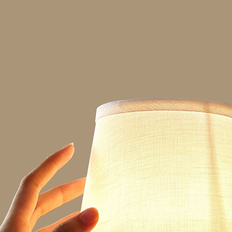 American Style Copper Wall Light Cylinder Shape Wall Lamp for Bedroom