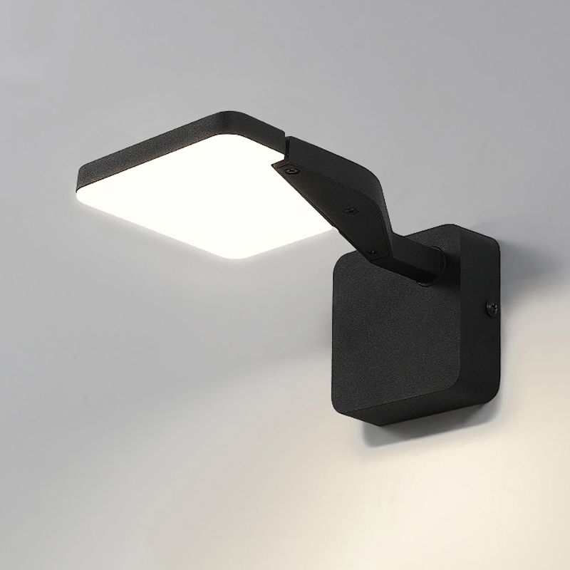 Simplicidad 1 Luz LED LED Splique Metal Rotating Wall Malling Lightsing para cabecera