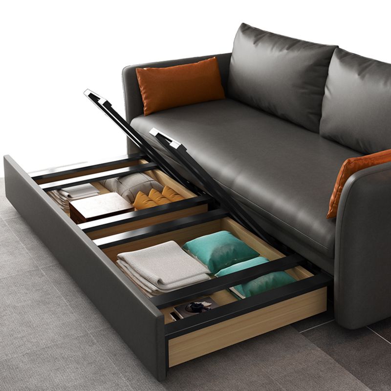 31" Wide Scandinavian Sleeper Sofa Futon Foldable Sleeper Sofa