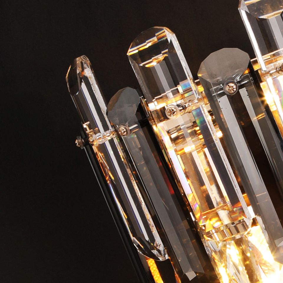 2 luces Luz de montaje de pared Luz de luz Postmoderno Estilo de hierro forjado Luz de pared de pared para sala de estar