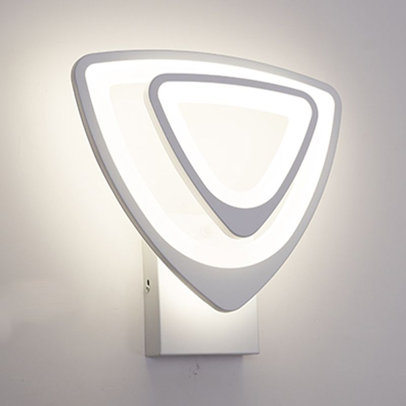 Moderner LED -Wandleuchten geometrische Form farbenfrohe Wandleuchte für Schlafzimmer