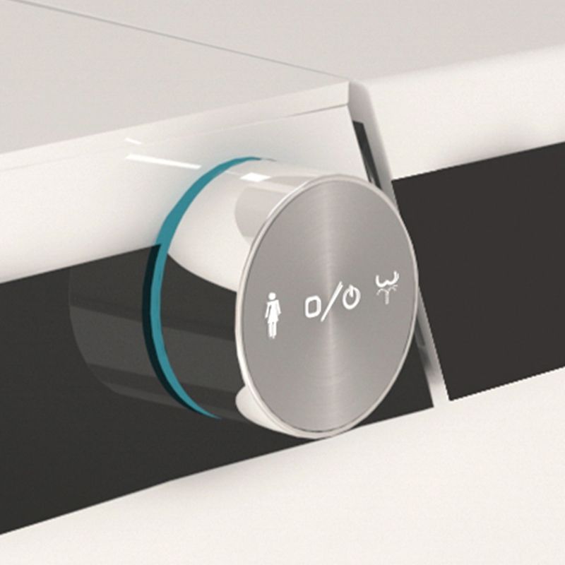 Modern Floor Mounted Toilet Bowl Porcelain Siphon Jet All In One Toilet