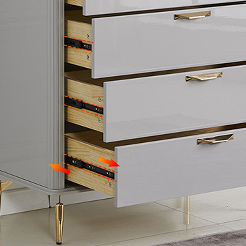 15.6-inch Width Storage Chest Classic Glam Storage Chest Dresser