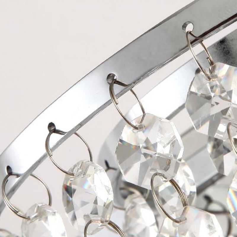 Modern Unique Shape Wall Light Sconces Crystal 1 Light Wall Lighting Fixtures