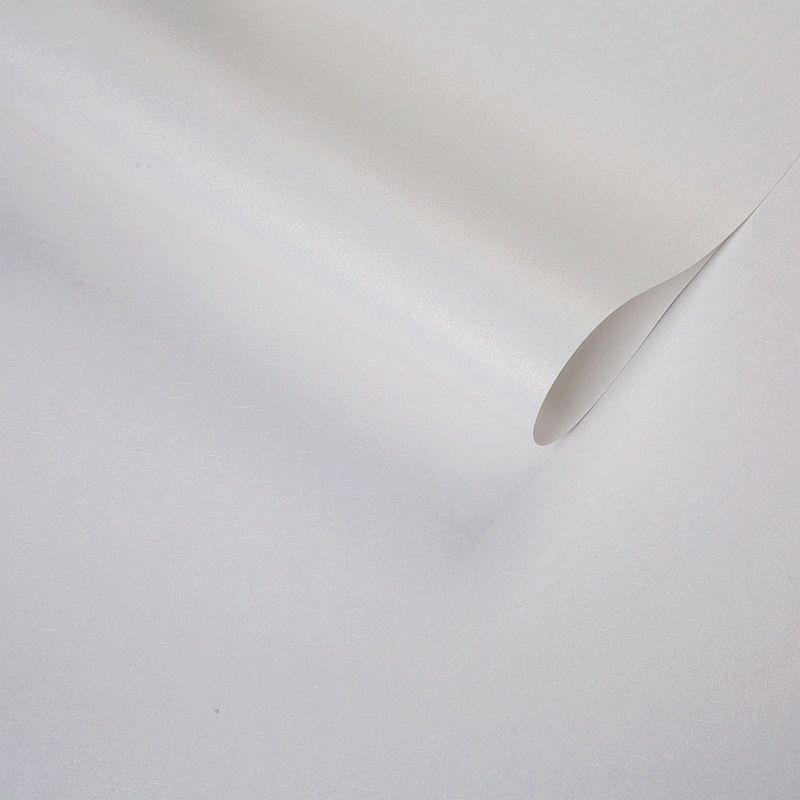 Pure Color Pattern Wallpaper Roll Modern Stain Resistant Bedroom Wall Covering, 54.2-sq ft