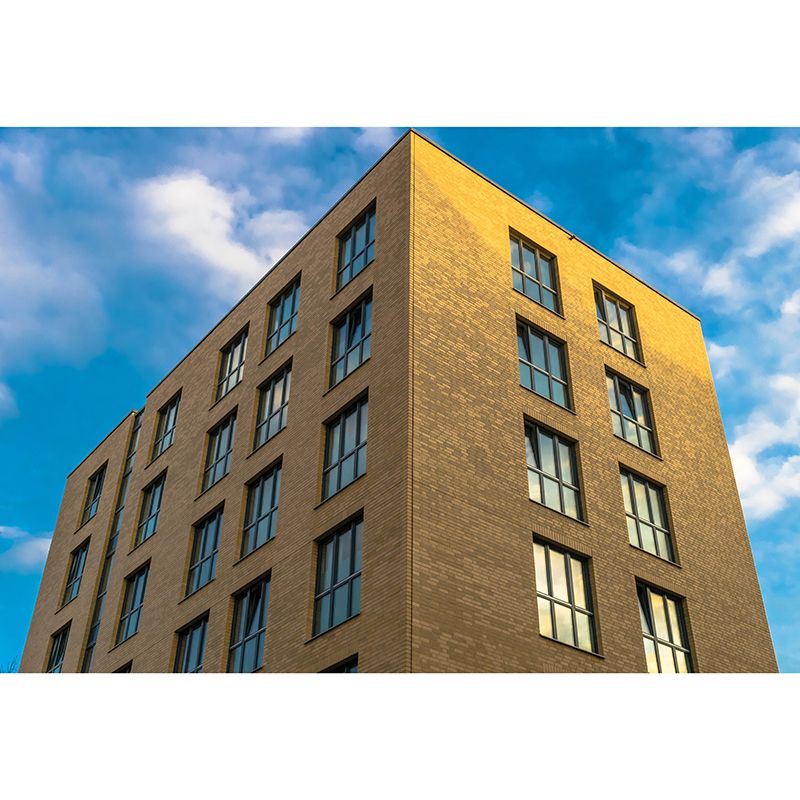 Stain-Resistant City Architecture Wall Covering for Meeting Room Decor