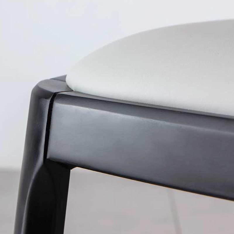 Wood Industrial Indoor-Outdoor Side Chair Parsons Dining Chair