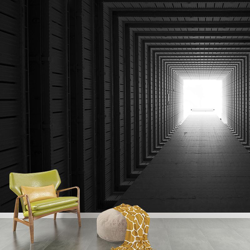 Spatial Extension Full Size Wall Covering for Dining Room, Moisture Resistant