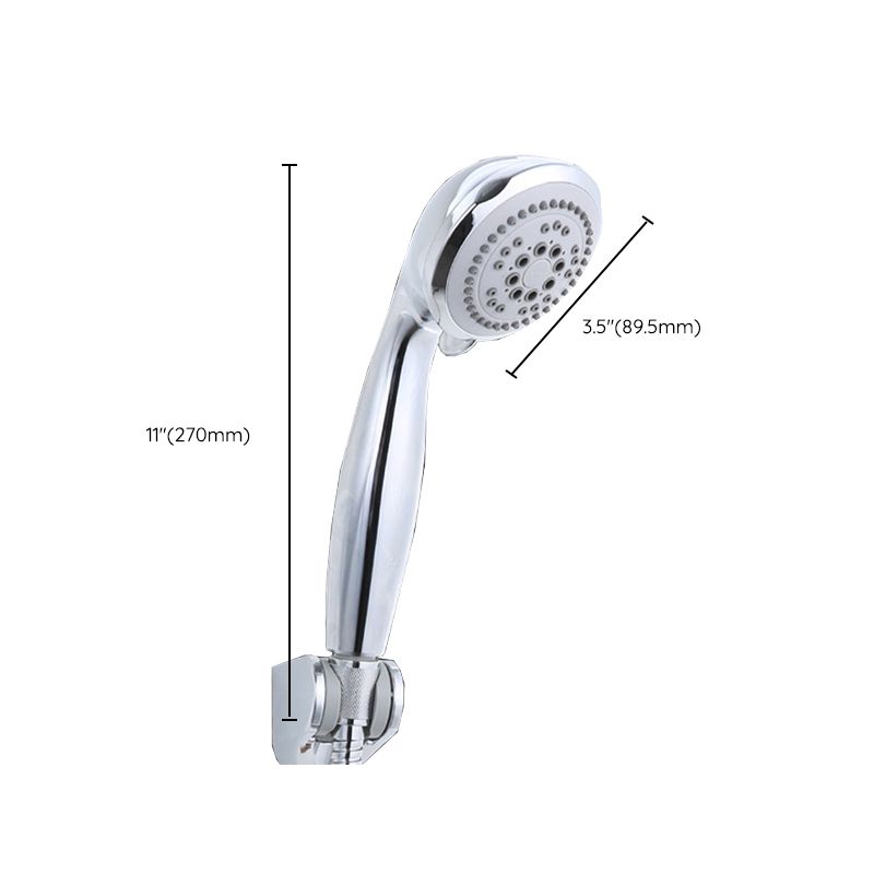 Modern Style Round Handheld Shower Bathroom Metal Wall Mounted Hand Shower