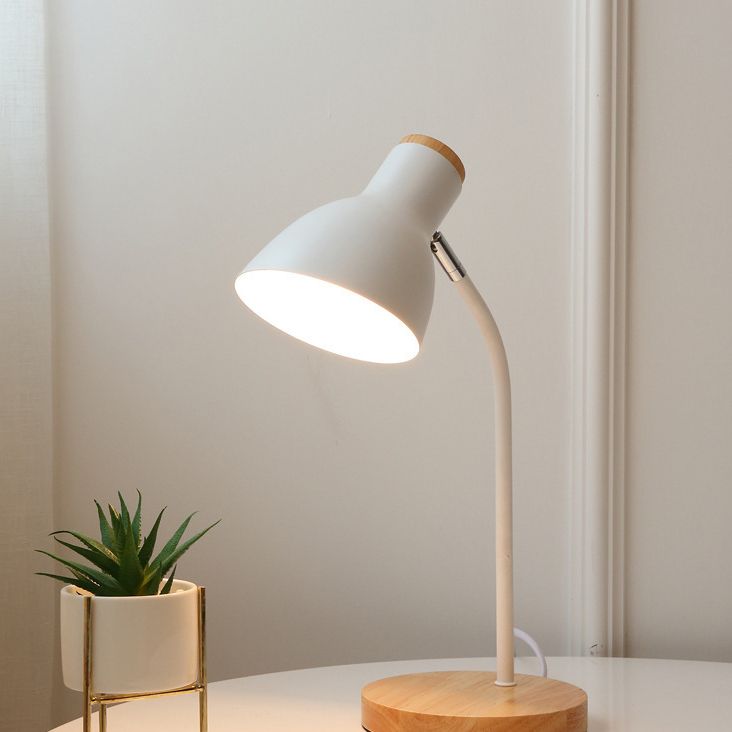Lampade da tavolo da notte geometriche in metallo 1 Modern Light Light Light