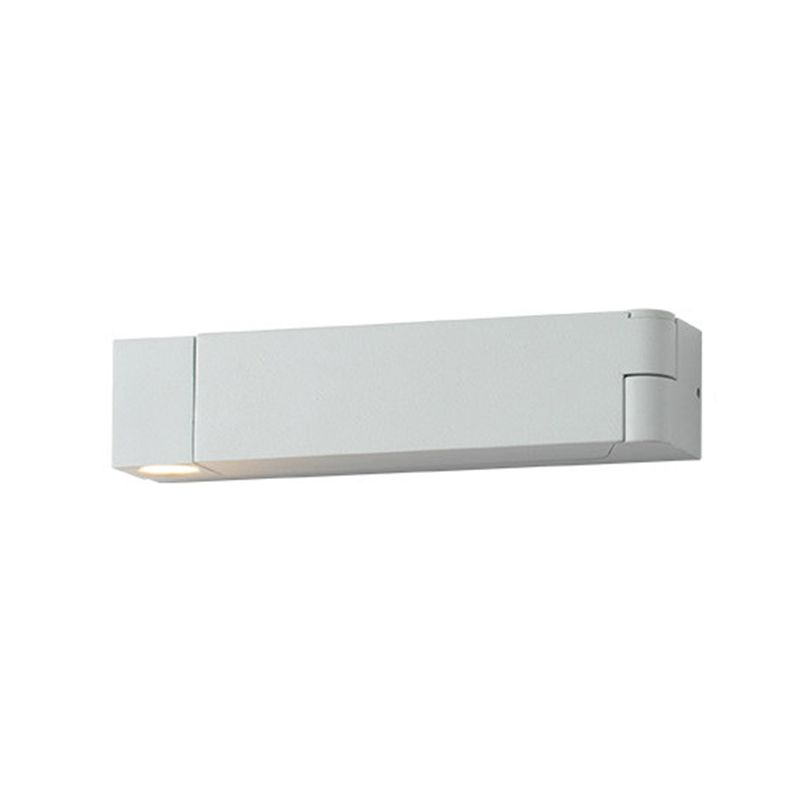 1 Light Square Flush Mount Wall Sconce Contemporary Metal Wall Light Sconces