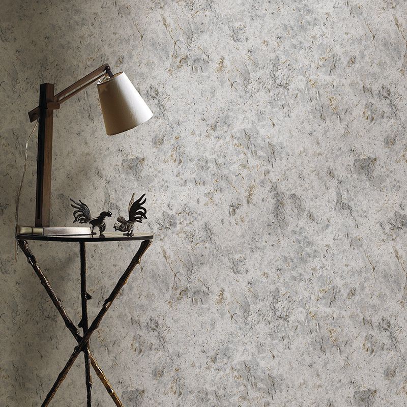 Contemporary Marble Effect Wall Decor for Bedroom, 20.5"W x 33'L Wallpaper in Natural Color