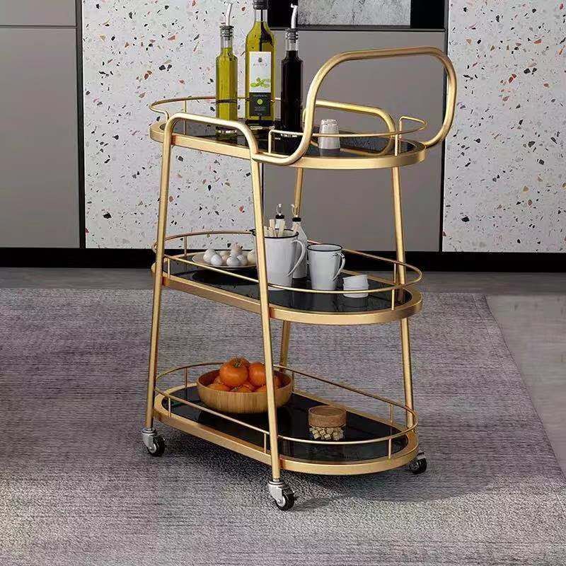 Home Dining Modern Style Prep Table Open Storage Stone Prep Table