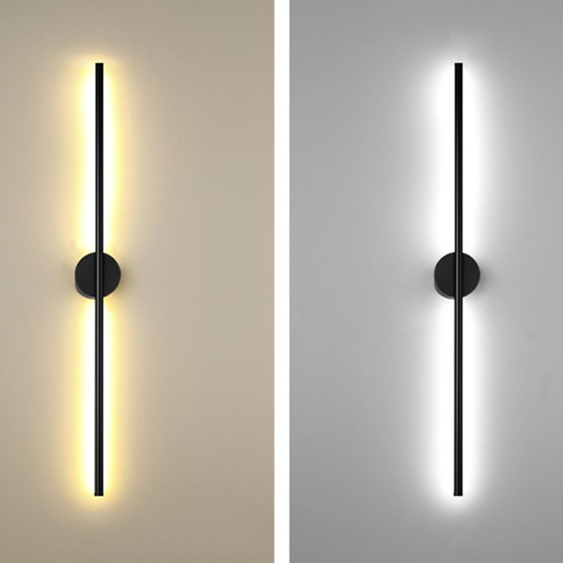 Metal Linear Wall Sconce Lighting Simple LED Wall Mounted Lighting