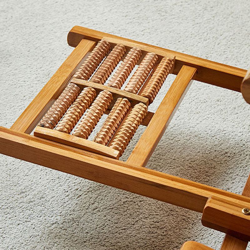 Modern Rocking Chair Bamboo Rocker Chair with Removable Cushions