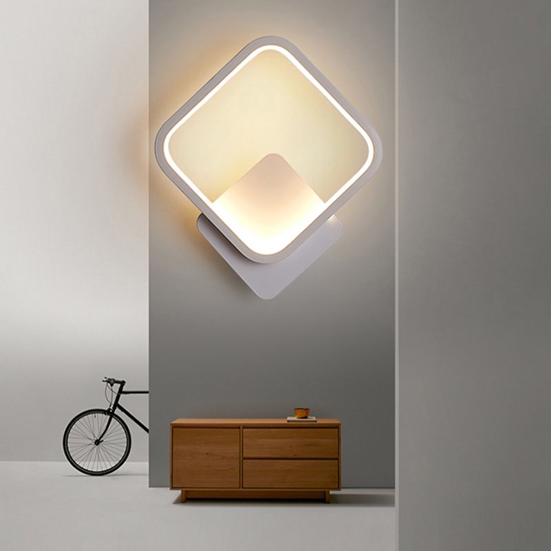 Apparecchi di illuminazione a LED in illuminazione montata in stile moderno nero/nero