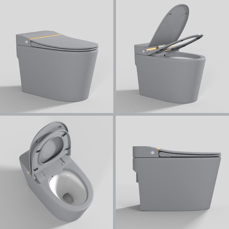 Modern Floor Mounted Urine Toilet Siphon Jet Toilet Bowl with Toilet Seat