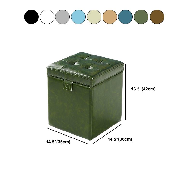 Gorgeous Leather Standard Stain Resistant Square Indoor Standard