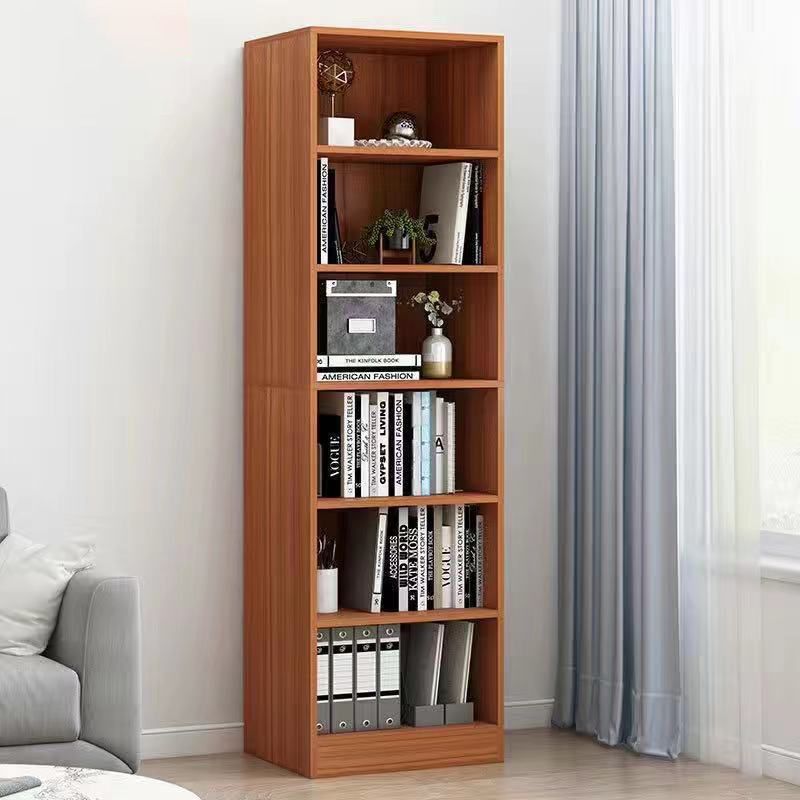 Closed Wooden Bookcase Modern Home Bedroom Living Room Standard Bookshelf