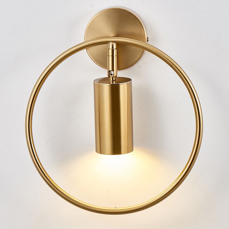1-Light Metal Sconce Lighting Fixtures Modern Style Wall Sconce Lamp for Bedroom