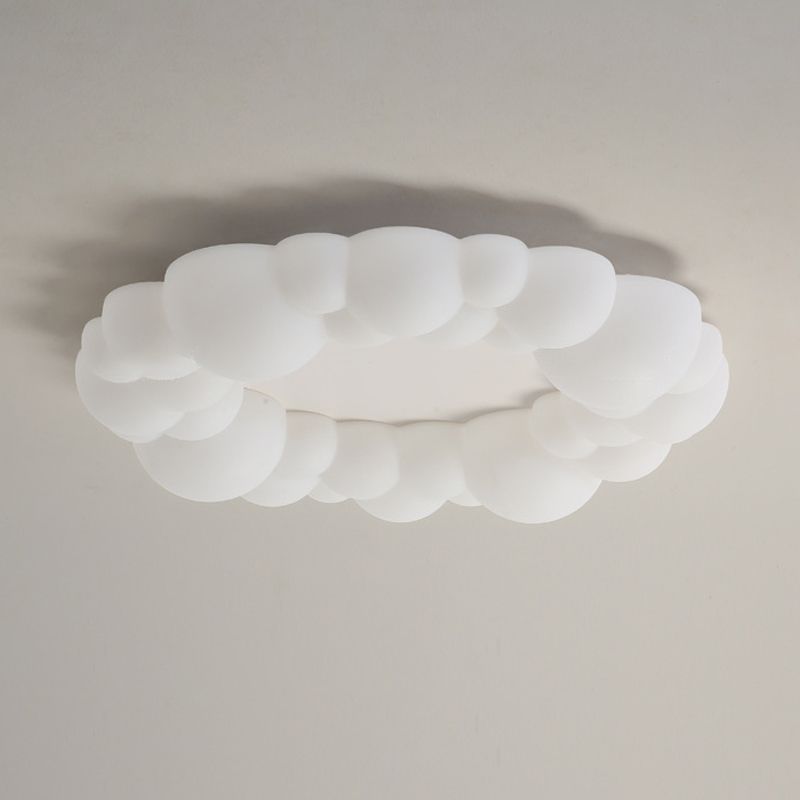 White LED Ceiling Light Modernism Flush Mount Lighting for Foyer Kitchen