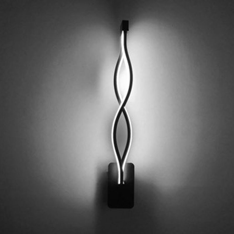 Linear Aluminum Wall Light Minimalism 1-light Wall Sconce for Living Room