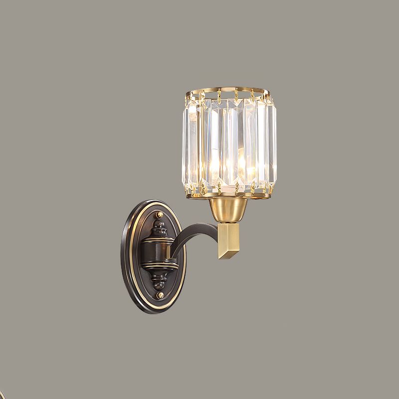 Lampada a parete in metallo con criminalità tamburo Postmodern a parete montata