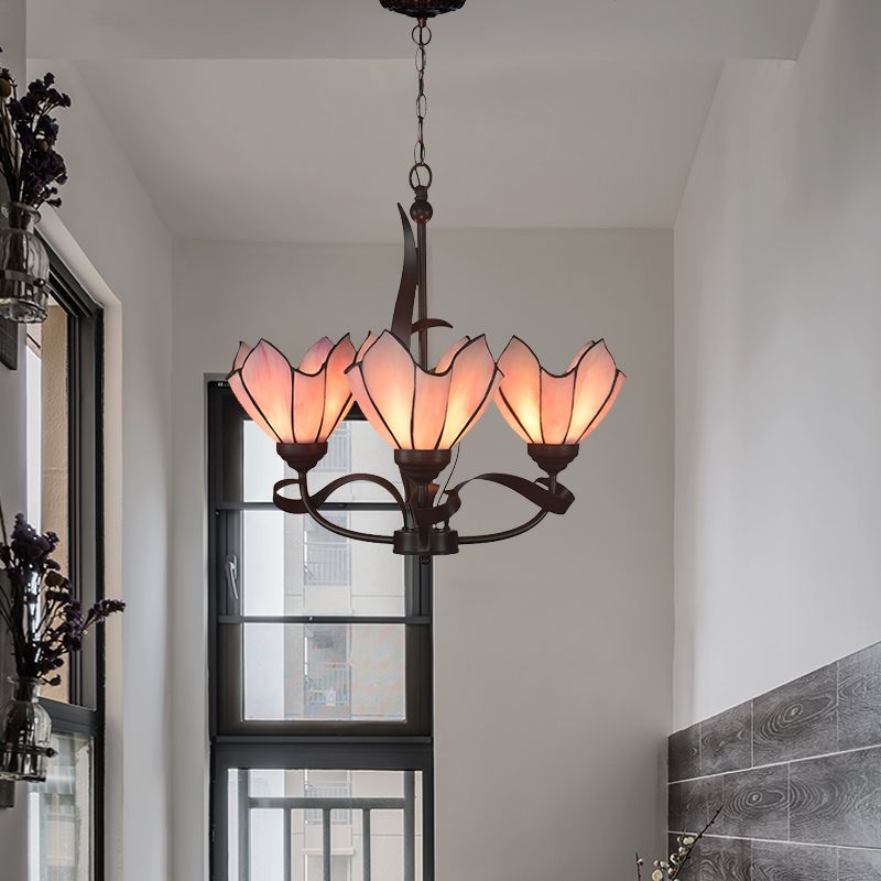 Bronze 3/5 Lumières Éclairage de lustre 
Lampe pour la cuisine