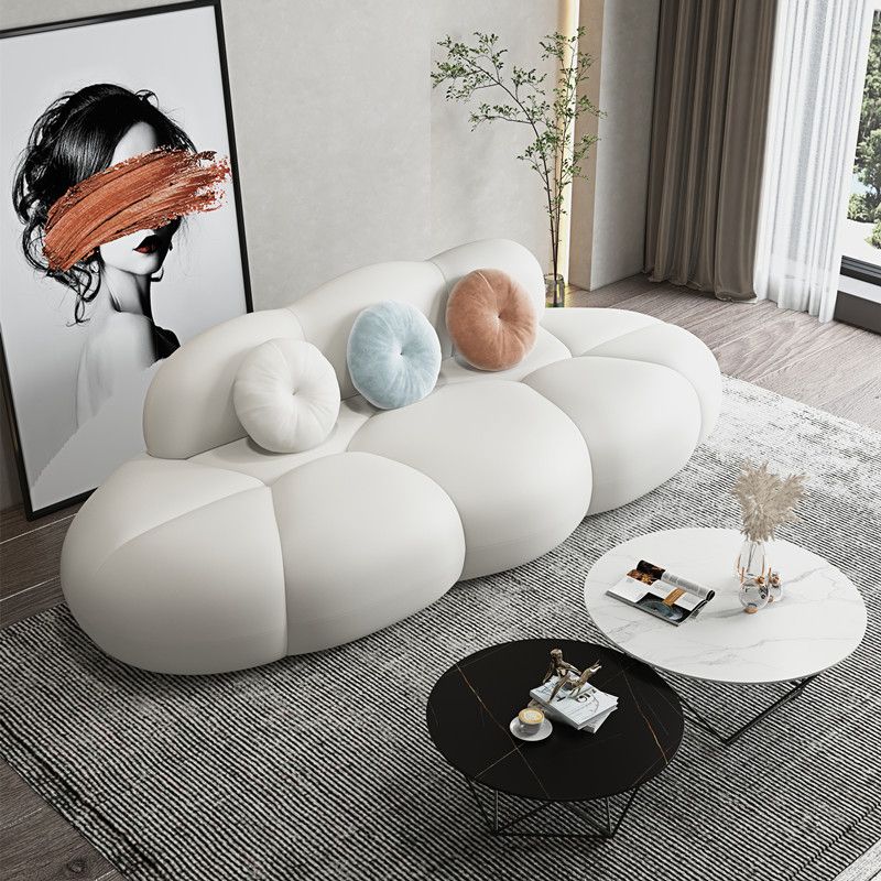 Contemporary Stationary Living Room Armless Standard Cushions Sofa