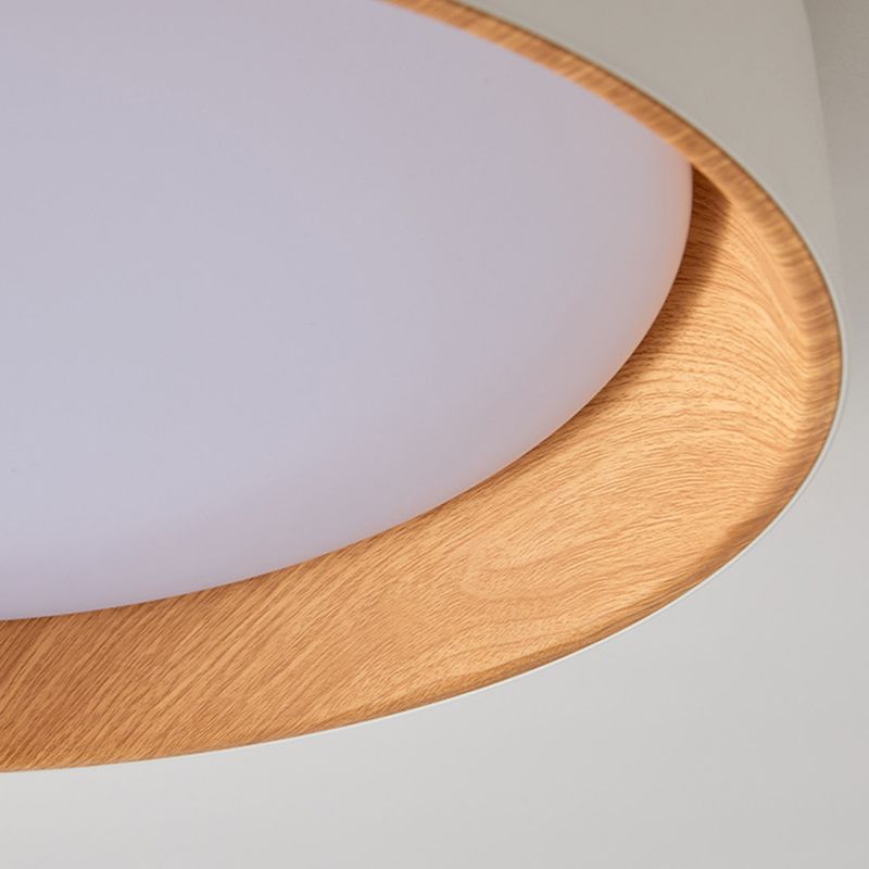 White Modernism Ceiling Light LED Flush Mount Lighting for Home Hallway
